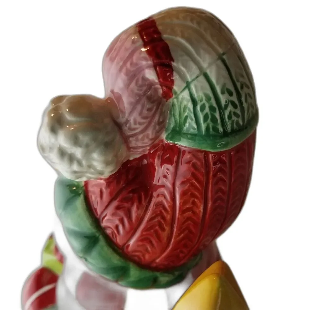 Cookie Jar Fitz & Floyd Snowflake Jake  12